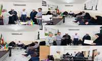 دیدار امام جمعه و نماینده ولی فقیه در شهرستان بندرخمیر با مدیر و کارکنان شبکه بهداشت